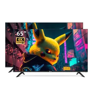 55"65"75"Inches 4K Hd Led Television Large Size Borderless Smart Tv