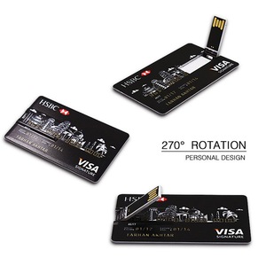 LOGO personnalisé <span class=keywords><strong>carte</strong></span> de visite 3.0 clé USB impression couleur <span class=keywords><strong>cadeau</strong></span> Memorias Cle clé USB clé USB <span class=keywords><strong>carte</strong></span> de crédit clé USB - Product Image 3
