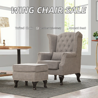 Fauteuil Chesterfield individuel en cuir PU pour hôtel et salon – Prix abordable