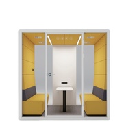 Cabine téléphonique de bureau de haute qualité cabines vocales insonorisées cabine téléphonique nacelle de réunion pour boutique en ligne