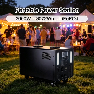 3000W Power Station Portable Home Emergency Power Backup Lithium Battery <b>Solar</b> <b>Generator</b> Energy Storage Power Supply 3000W High- - Product Image 3