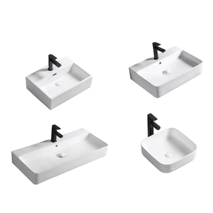Usine d'articles sanitaires Évier rectangulaire Lavabo Lavabo Lavabos en céramique Lavabos de salle de bain - Product Image 1