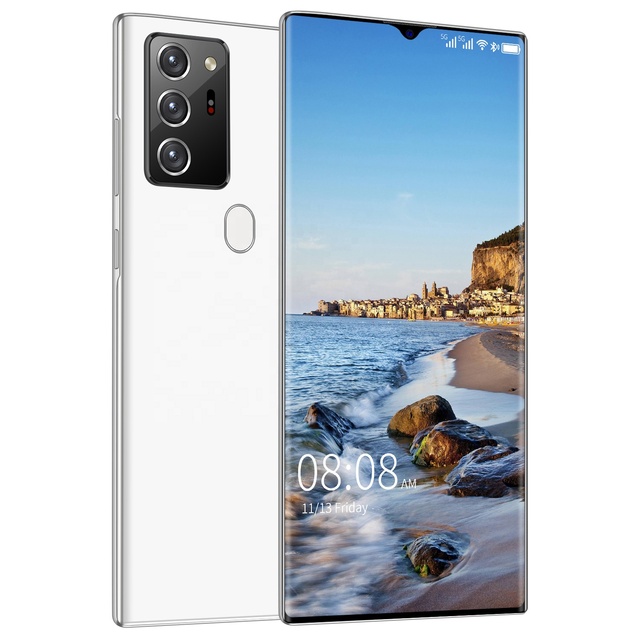 2022 New Arrival Note30+ 12GB 512GB Dual SIM Card Support Facial Recognition Android10.0 WiFi 5G Smartphone Mobile Phone