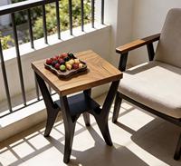 Table basse en bois économique, durable et écologique pour le salon, meuble gain de place et facile à nettoyer