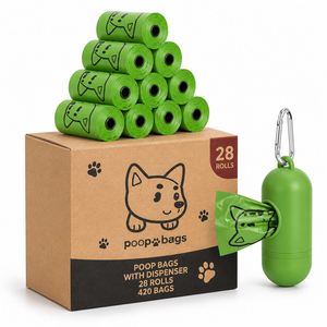 ถุงเก็บอุจจาระสุนัขแบบรักษ์โลกพร้อมที่จ่ายและบรรจุภัณฑ์แบบกำหนดเอง - Product Image 1