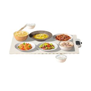 Adjustable <b>Electric</b> Warming Tray Custom Logo Silicone Heating Mat <b>Pads</b> Foldable Roll Food Mat & <b>Pads</b> - Product Image 1