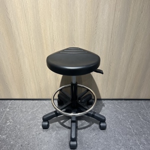 Sedie sgabelli girevoli in poliuretano senza pentimento, sgabelli in stile conciso multiuso per bancone di cassa del supermercato - Product Image 4