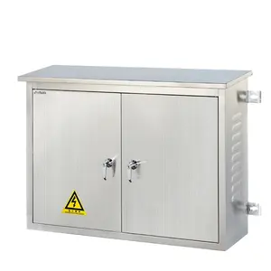 Caja de metal impermeable para exteriores, carcasa eléctrica Industrial de gran tamaño, OEM, IP66