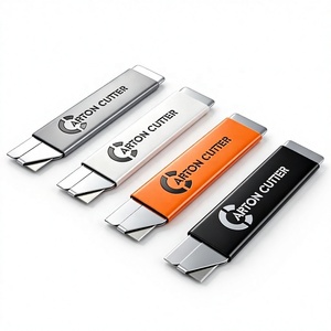 มีดคัตเตอร์แบบพับเก็บได้พร้อมใบมีดคมเดี่ยว - Product Image 5