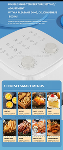 Freidora de Aire Digital de Plástico de 5L, Tipo Split, Fácil de Limpiar, para Uso Doméstico Individual, con Asador Multifuncional, Personalizada de Fábrica - Product Image 5