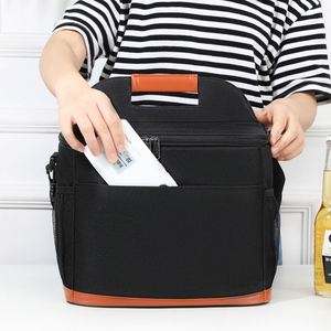 Portable Oxford Insulation Bag Crossbody <b>Lunch</b> <b>Box</b> for Outdoor Camping - Product Image 5