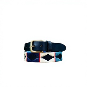Cinturones de cuero puro estilo vintage para hombre, diseños personalizables, ecológicos, 100% cuero, cinturones de polo de último diseño. - Product Image 5
