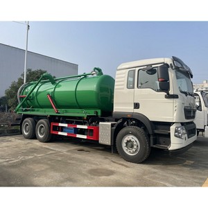 Camion d'aspiration des eaux usées Howo 6x4, camion-citerne à vide de 22000 L pour l'aspiration des eaux usées, à vendre - Product Image 4