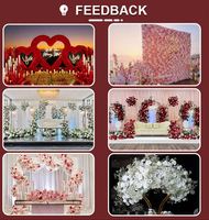 Camino de Mesa de Flores de Seda, Camino de Mesa de Flores de Eucalipto, Camino de Mesa de Flores Artificiales, Rosas, Hortensias, Decoración para Bodas, Hoteles, Restaurantes, Juego de Mesa
