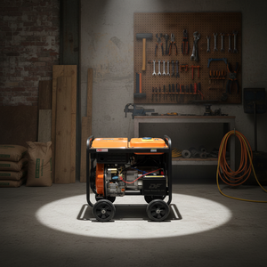 Generatore Diesel Portatile Industriale da Esterno Monofase 50/60Hz a Telaio Aperto 3kW 5kW 6.5kW 8kW 10kW 3000rpm - Product Image 4