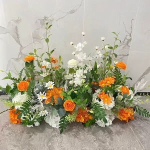 ช่อดอกกุหลาบประดิษฐ์ทำจากผ้าไหมสำหรับตกแต่งดอกไม้เทียมสัมผัสได้จริงช่อดอกไม้ประดิษฐ์ทำจากผ้าไหมสำหรับวันวาเลนไทน์ - Product Image 2