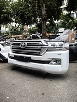 Pare-chocs d'origine, phare LED d'origine, ventilateur de condenseur de radiateur, coupe-nez d'origine pour Toyota Land Cruiser LC200 2016 à 2019