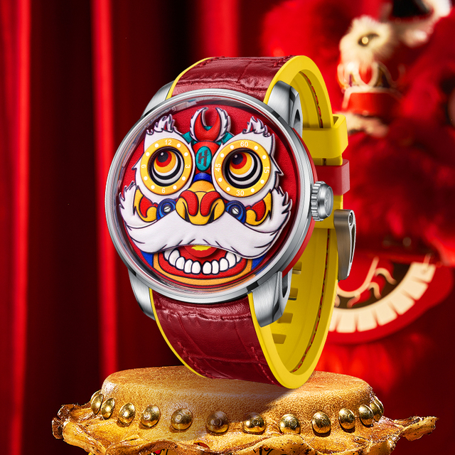 Lucky Harvey Original Eastern Master Series Mechanical Watch Inspired by National Icon Self Winding Luxury for Men ZLS105
