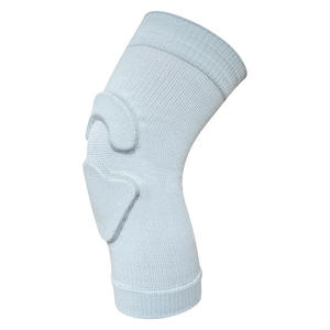 Comfortable High Elastic Knee <b>Support</b> For Yoga Dance Sports Unisex Grey One Size Fits All Nylon <b>Leg</b> Protector - Product Image 2