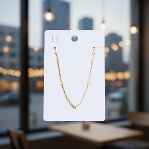 Collar de Gargantilla de Acero Inoxidable Chapado en Oro con Estrella de Cinco Puntas Angelina, Joyería de Moda Unisex, Regalo 47662 - Product Image 2