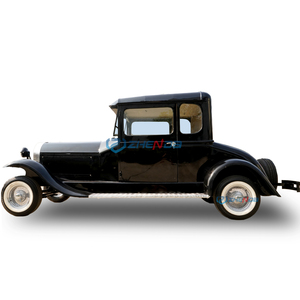 Voiture électrique vintage à succès – Véhicule de tourisme 5 <span class=keywords><strong>places</strong></span>, chariot touristique classique, voiture électrique vintage noire populaire - Product Image 1