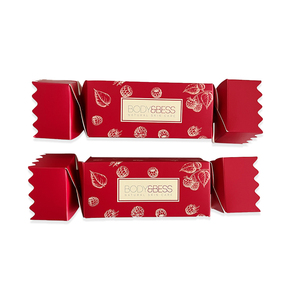 Galletas navideñas con extremo giratorio personalizado <span class=keywords><strong>Bon</strong></span> embalaje cartón galletas navideñas galleta cuadrada para dulces - Product Image 3