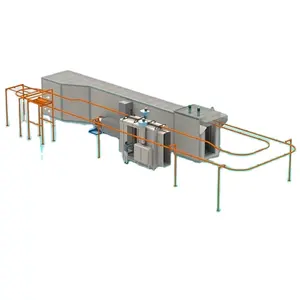 Wash Drying System Spray Machine Automatic Powder Coating Line