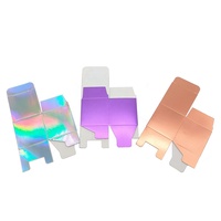 Boîtes personnalisées avec logo Emballage en papier transparent pour brillant à lèvres Crème pour les yeux Emballage cosmétique pour rouge à lèvres