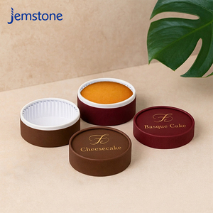 Custom Logo Luxury Recyclable Candy Cake <b>Dessert</b> Cardboard Tube Packaging Necklace Bracelet Paper Tube Cake <b>Box</b> Packaging - Product Image 3