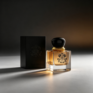Botella <span class=keywords><strong>de</strong></span> Perfume <span class=keywords><strong>de</strong></span> Vidrio <span class=keywords><strong>de</strong></span> Lujo Personalizada, Botellas <span class=keywords><strong>de</strong></span> Perfume Transparentes con Atomizador, 50ml 100ml, Botella <span class=keywords><strong>de</strong></span> Perfume Cuadrada <span class=keywords><strong>de</strong></span> Vidrio Vacía con Tapa Dorada - Product Image 4