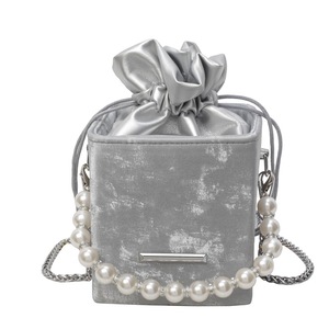 Fashion Woman Lady Vintage Chains Pearl Handbag Shoulder <strong>Bag</strong> Crossbody <strong>Bag</strong> Newest Styl - Product Image 1