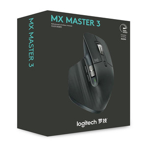 Souris sans fil <span class=keywords><strong>MX</strong></span> <span class=keywords><strong>Master</strong></span> 3S, personnalisation du flux de travail, 7 boutons, 1 molette de défilement, récepteur 2.4G, stock professionnel - Product Image 1