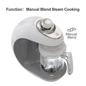 <span class=keywords><strong>Cuiseur</strong></span> à vapeur et mélangeur de purée pour bébés 2 en 1, minuterie à vapeur réglable, mélange d'aliments biologiques pour bébés, nourrissons et tout-petits, sans BPA - Product Image 4