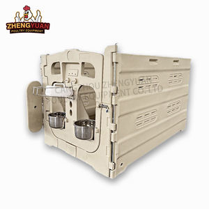 Nueva llegada Grupo de granja lechera Becerro Hutch Stall Casa de ganado-pluma de becerro con biberón y cubo para la <span class=keywords><strong>venta</strong></span> - Product Image 2