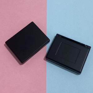 Paleta de sombras de ojos de doble compartimento con espejo, diámetro interior de 26.3 mm, para polvos compactos, envase cosmético - Product Image 2