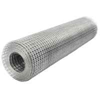 Rollos de Malla de Alambre Soldada de Acero Inoxidable, Malla Hexagonal Ondulada, a Prueba de Roedores, para Gallineros y Aves de Corral, Apertura de 6 mm, Alambre de 1 mm