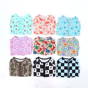 Roupas de Bebê Personalizadas por Atacado em Bambu para Meninas e Meninos, Macacão de Manga Longa de Verão, Caixa Surpresa para Bebê - Product Image 2