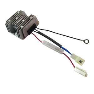 Pièces de générateur diesel : Redresseur sans balais 170-188F à quatre fils, régulateur de tension de charge avec protection, pour mini-motoculteur, fabriqué à Jiangsu - Product Image 1
