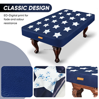Housse de billard en cuir de luxe, style moderne, bleu marine, housses de billard, vente chaude, housse de billard