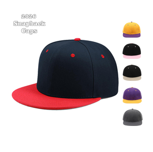 Factory Custom Caps Polyester Print Embroidery Brand Design Summer 2026 Hot Sale <strong>Snapback</strong> Caps - Product Image 1
