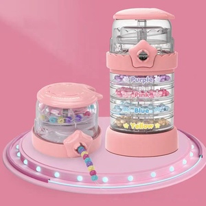 Nghệ Thuật Sáng Tạo Và Thủ Công Đồ Trang Sức Làm Bộ Dụng Cụ Trẻ Em Tự Làm Đầy Màu Sắc Hạt Vòng Cổ Vòng Tay Nhà Sản Xuất Thiết Lập Hạt Ráp Dây Beading Máy Đồ Chơi - Product Image 2