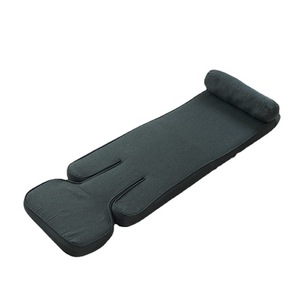 Sofá Tatami Reclinable Gris Oscuro Plegable con Soporte Lumbar para Uso en Interiores y Exteriores - Product Image 5