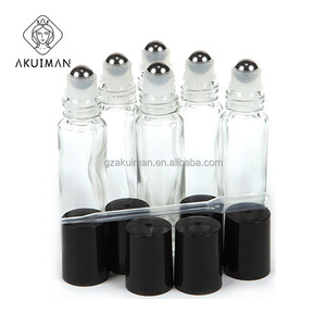 Wholesale 3ml <strong>5ml</strong> 10ml Empty Essential Oil or <strong>Perfume</strong> Glass <strong>Roll</strong> <strong>on</strong> <strong>Bottles</strong> - Product Image 2