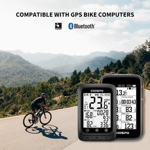Sensor de Velocidad y Cadencia para Bicicleta <span class=keywords><strong>COOSPO</strong></span> BK9C BT 5.0 ANT GPS, Resistente al Agua IP67, Pantalla de 1.5 Pulgadas, Compatible con Computadoras Rouvy/Peloton/Wahoo - Product Image 4