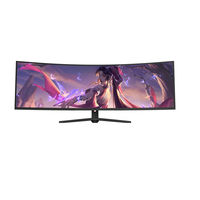 Monitor Curvo para Juegos de PC de 165hz Full HD, 34 Pulgadas, Ultra 49 Pulgadas, 240hz, 2K, OEM/ODM, 24, 49'', 23, 34'', 27 Pulgadas