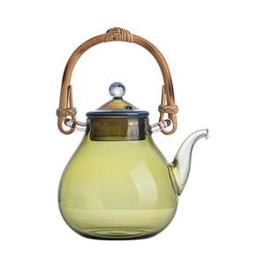 Tetera de Vidrio Shadow de 600 ml Resistente al Calor con Tapa para Preparar Té - Product Image 5