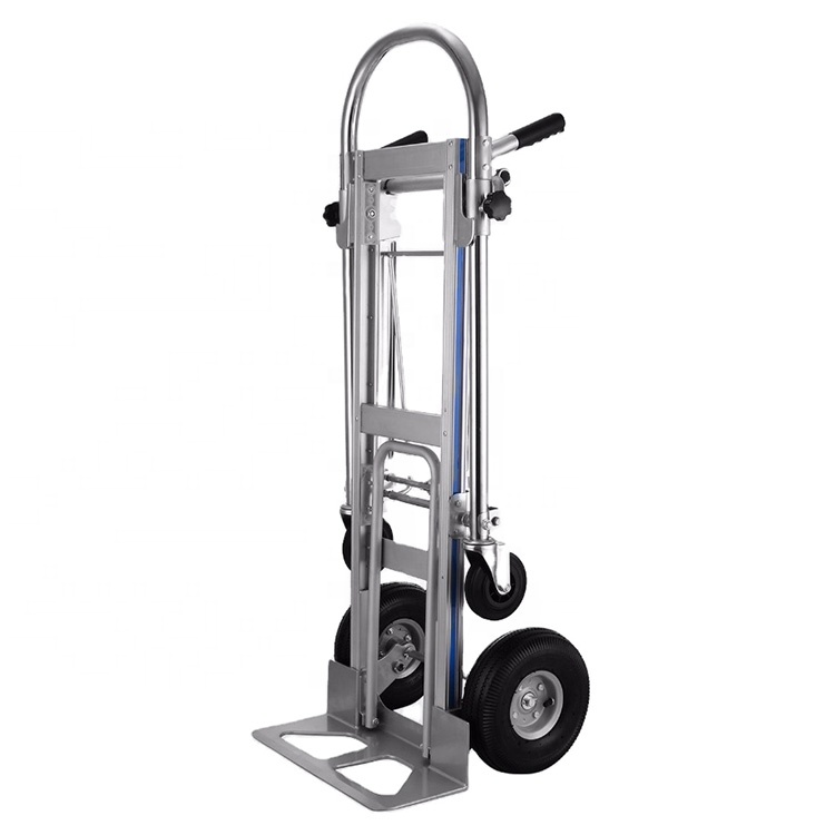 3 in 1 Convert Trolley Heavy Duty Folding Aluminum Hand Truck Platform Cart