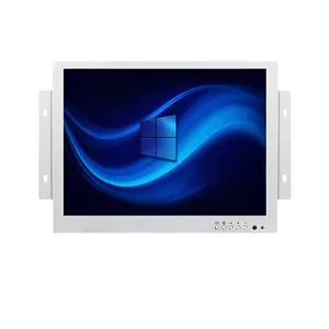 Moniteur d'écran tactile de VGA HD de cadre ouvert de couleur blanche de 9.7 pouces 4:3 avec la résolution 1024x600