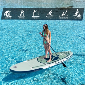 Planche à pagaie gonflable OEM de haute qualité, large et stable, pour la pêche, avec pompe et pagaie - Product Image 6