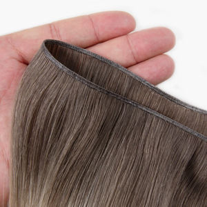 Paquete <span class=keywords><strong>de</strong></span> Cabello Virgen Ruso con Logotipo Personalizado Disponible, Se Puede Cortar, para Extensiones <span class=keywords><strong>de</strong></span> Cabello, Todos los Colores - Product Image 2